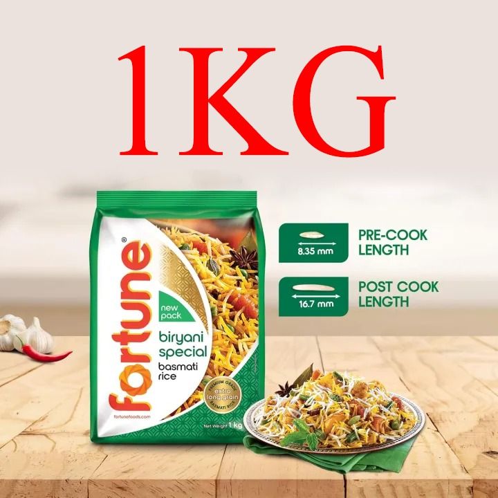 Fortune Basmati Rice Indian 1kg | Daraz.com.bd
