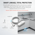 ZigBee Water Leak Sensor Alarm Smart Home Flood Leak Detector With Security Protection For Tuya Smart Life Z2M,Required Gateway. 