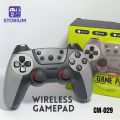 CM-029 2.4G Wireless Gamepad Controller with USB Receiver | Ergonomic Design, Vibration Feedback & Dual Joystick for PC, Android, TV Box & More. 