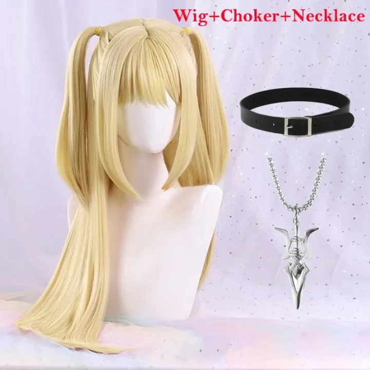 MisaMisa%20Cosplay%20Wig%20Long%20Style%20Golden%20Blonde%20Women's%20Style%20Amane%20Misa%20Anime%20Cosplay%20Wig%20Heat-Resistant%20Synthetic%20Fiber%20Hair%20-%20Image%207