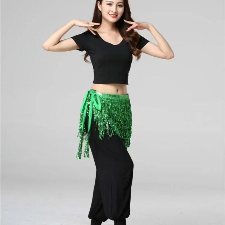 Belly%20Dance%20Waist%20Chain%20New%20Glitter%20Layer%20Tassel%20Waist%20Cover%20Indian%20Dance%20Performance%20Practice%20Strap%20Hip%20Scarf%20Skirt%20Waist%20Scarf%20-%20Image%205