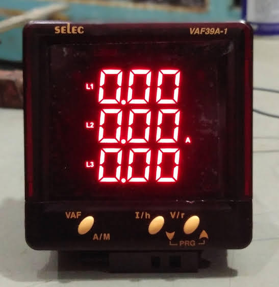 Selec Digital Multi Meter VAF39A-1 AMPER VOLT HZ