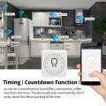 16A WiFi Smart Switch Circuit Breaker with Timer Support CozyLife APP Compatible with Alexa  Home Voice Control. 
