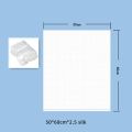 50/100PCS Extra White Large Garbage Bags, Thickened Transparent, Disposable Hotel Storage Plastic Bag for Kitchen,trash Dustbin.