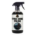 Cleanify Tyre Shine Polish Spray – 250ml / 500ml | Long-Lasting Gloss & Protection for Car & Bike Tyres. 