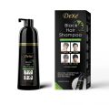 Dexe Black Hair Shampoo 300Ml - Natural Herbal Formula - Long Lasting Fast Acting Dye - Easy & Safe To Use. 