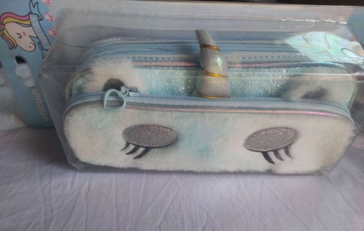Google Eye soft stuff stationary pouch for kids