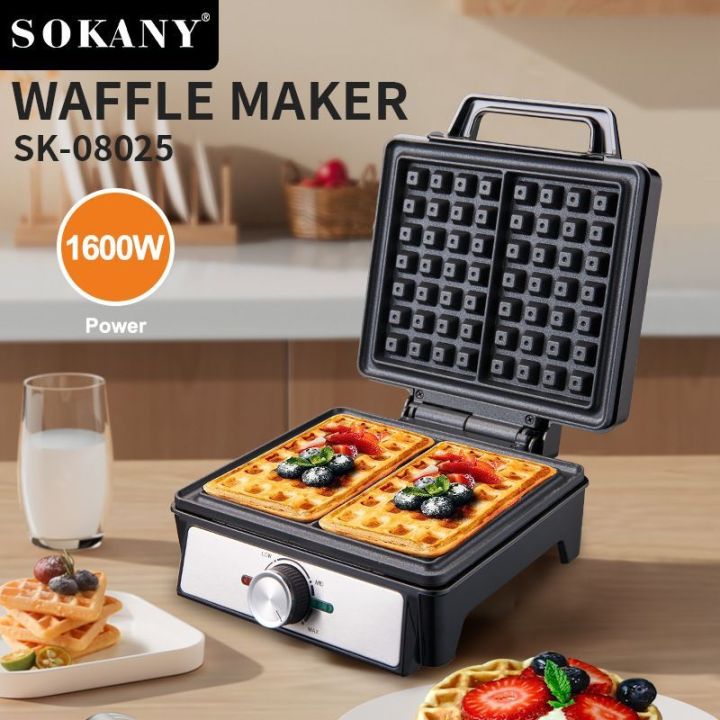 SOKANY- WAFFLE MAKER TOASTER SK- 08025