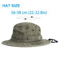 Washed Cotton Bucket Hats Spring Summer Men Women Panama Hat Fishing Hunting Cap Sun Caps Outdoor Sun Hat. 