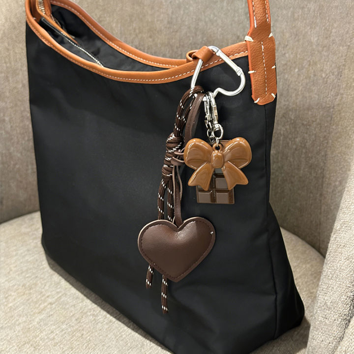 PU%20Leather%20Love%20Heart%20Bow%20Keychain%20Handmade%20Woven%20Rope%20Keyring%20Y2k%20Bag%20Chocolate%20Pendant%20Sports%20Hanging%20Accessories%20-%20Image%203