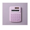 Small Solar Calculator Portable Calculator Cute 8 Digits LCD Electronic Home Office Calculator for Kid Primary School Calculator. 