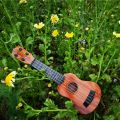 Mini Guitar 4 Strings Classical Ukulele Guitar Toy Musical Instruments For Kids Beginners Early Education Ukulele.