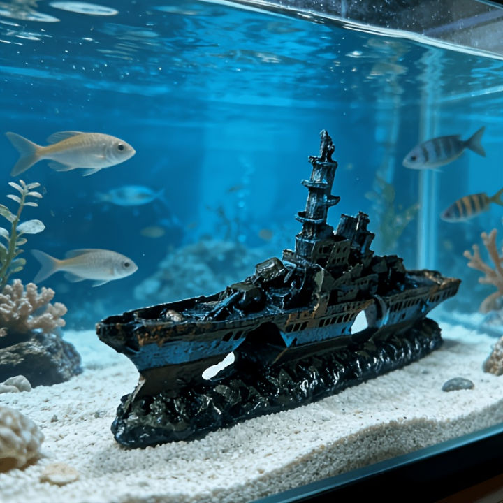 Aquarium%20Decoration%20Shipwreck%20Landscape%20with%20Textured%20Rock%20Design%20-%20Fish%20Habitat,%20Solid%20Structure%20Suitable%20for%20Aquatic%20Pets%20-%20Image%204