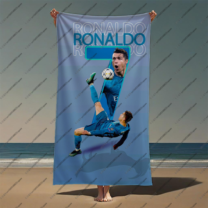 Football%20Star%20Ronaldo%20Beach%20Towel%20Swimming%20Bath%20Outdoor%20Lover%20Quick-Dry%20%20Pool%20Travel%20Vacation%20Soft%20Camping%20Soccer%20Sports%20Hot%20-%20Image%203