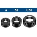 CNC ER OzNut Collet Porca Er8 ER11 ER16 ER20 ER25 ER40 Er32 Um/M/A Nut Sk10 Sk06 Ger16 Ger20 Oz20 Isoer16ms Oz25 Collet Nut. 