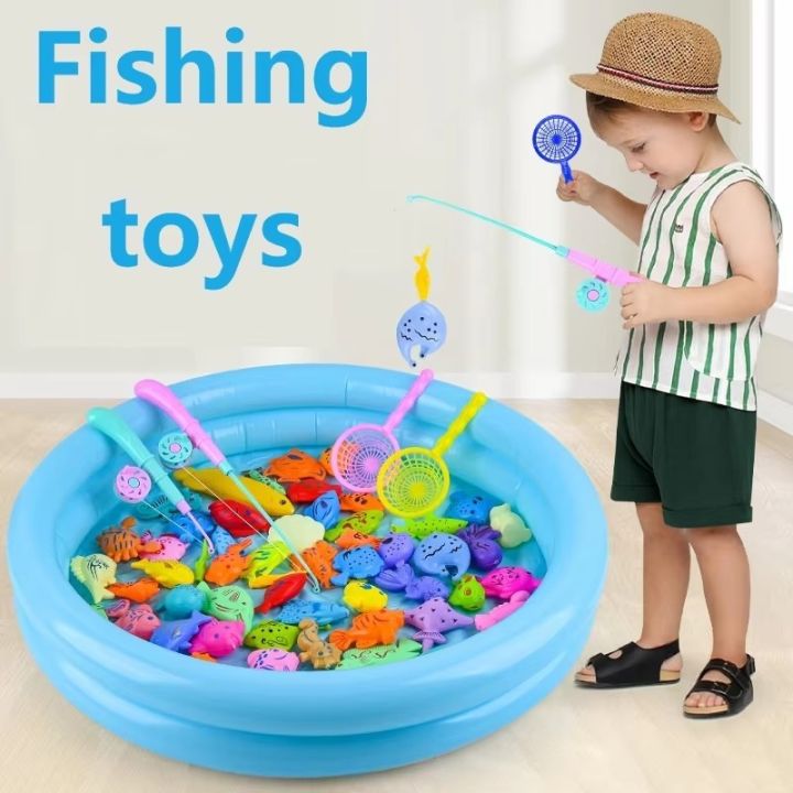 Inflatable%20fish%20pond%20children's%20magnetic%20fishing%20toy%20pool%20kindergarten%20puzzle%20parent-child%20game%20multiplayer%20collaboration%20-%20Image%203