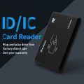 Smart RFID Card Reader 125KHz 13.56MHz ID IC Dual Frequency Access Control Encrypted Programmer Reader With USB Interface. 