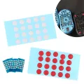Small Round Dot PTFE Mouse Skates DIY Mice Glide Feet ICE Control Speed Version Wear Resistant Esports Universal Mouse Foot Pads. 