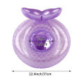Pool Floaties for Kids,Mermaid Baby Swimming Float, Smart Swim Trainer, Inflatable Pool Floats for Toddlers. 