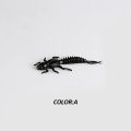 2023New Reach Soft Lures Soft Plastic Lures Larva 6cm/5cm Freshwater Swimbaits Silicone Soft Bait Worm For Fishing.