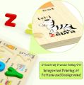 Smoneo Wooden 26 Letters Lower Case Alphabet Small ABC Puzzle Board for Toddlers 3-5 Years Old, Preschool Boys & Girls Educational Learning Letter Toys, Sturdy Wooden. 