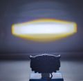 (1pcs) HJG 3 SMD OWL shape fog light with 3 function colour 4 model light ( white, yellow, white yellow donon, flash and red DRL) with all types of cars bike 3 lens fog light (1pcs). 