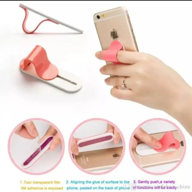 Finger Grip Mobile Holder Mobile Stand Phone holder for hand
