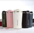 500ml Travel Coffee Mug | Hot & Cold Insulated Mugs Thermos Flask Vacuum Insulation upto 8 hours | Stainless Steel. 