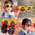 YV-ready to ship-children sunglasses ultra light UV protection mini cartoon Pikachu Pokemon cute glasses optical filter. 