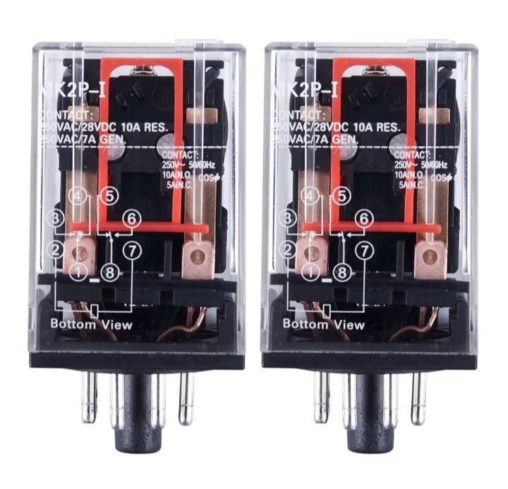 2X  8 Pin Relay 220v Ac