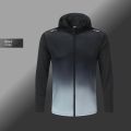 Running jacket, youth windbreaker, windproof training, new sportswear, waterproof, rainproof, quick drying, outdoor hooded cycli. 