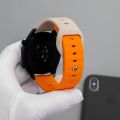 20mm 22mm Silicone Strap for Omega X Swatch Joint MoonSwatch Planet Band Quick Release Sport Bracelet for Samsung Galaxy Watch 5. 
