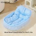 KEMORELA Gauze-edged Cat Princess Sofa Bed Washable and Removable - Universal Pet Mat for All Seasons Suitable for Cats and Dogs. 