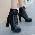 New Spring Summer Fashionable versatile Women Shoes Retro minimalist Embroidery Elegant Round Head Lace Short Boots Women Boots.