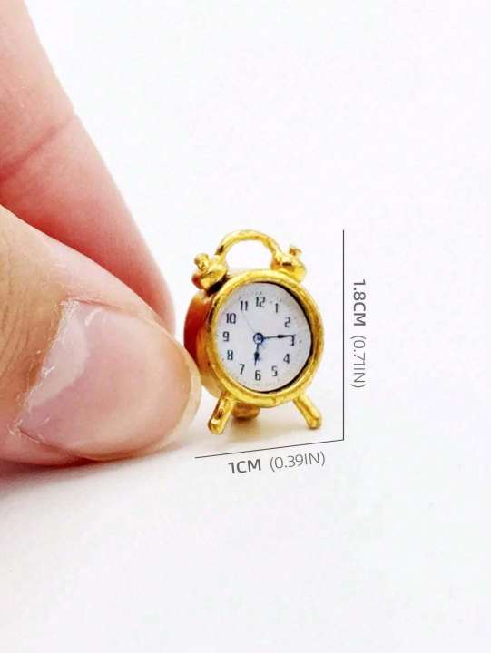 A%20Miniature%20Metal%20Clock%20for%20a%20Dollhouse:%201/12%20Scale%20Realistic%20Bedroom%20Scene%20Decoration%20Model%20(Stickers%20Are%20Random)%20-%20Image%205