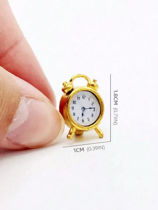 A%20Miniature%20Metal%20Clock%20for%20a%20Dollhouse:%201/12%20Scale%20Realistic%20Bedroom%20Scene%20Decoration%20Model%20(Stickers%20Are%20Random)%20-%20Image%205
