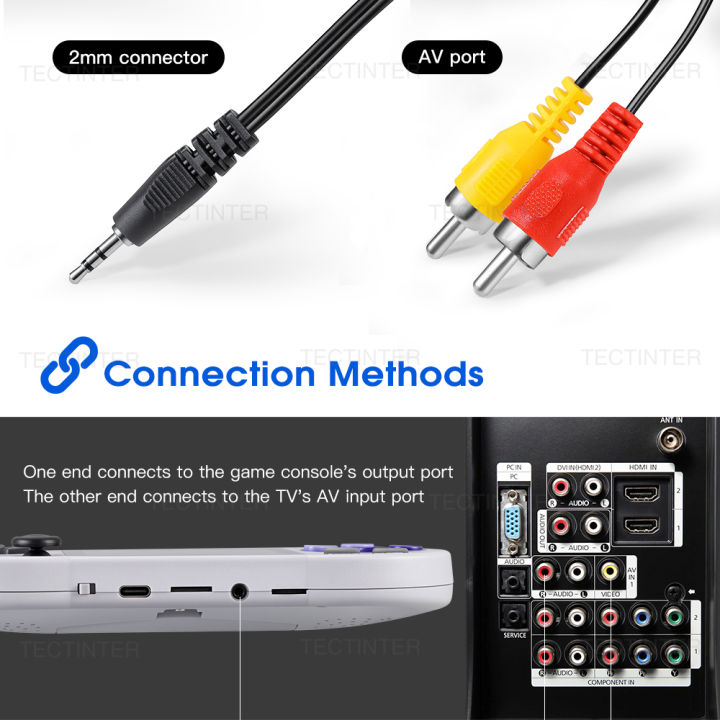9.84ft/3M%20AV%20Cable%20For%20GB300/SF2000/FC%20Video%20Game%20Console%20Audio%20Video%20Cable%20Composite%203%20RCA%20Copper%20For%20Gaming%20Accessories%20-%20Image%204