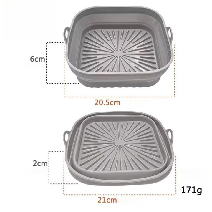 Foldable%20Air%20Fryer%20Silicone%20Liner%20Reusable%20Air%20Fryer%20Silicone%20Baking%20Tray%20Food%20Grade%20Silicone%20Air%20Fryer%20Mat%20-%20Image%203