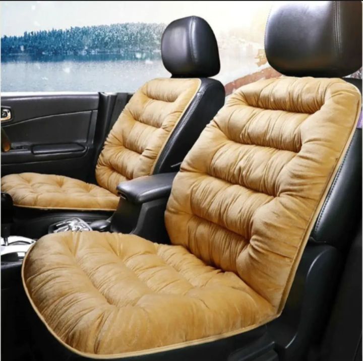 Universal Polister /Bone Fire Car Comfort Plush Seat Cover Cushion - High Quality