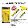 24pcs socket &bits set. 