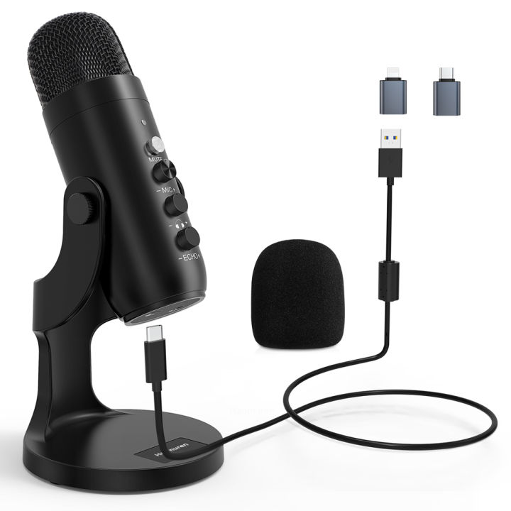 Haomuren%20USB%20Microphone%20for%20PC%20Mac%20Gaming%20Recording%20Streaming%20Podcast,Computer%20Condenser%20Mic%20with%20Phone%20Adapter%20Headphone%20Output%20-%20Image%202