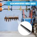 new Screw Storage Box Wall Mounted Heavy Duty Screwdriver Storage Rack Storage Box Screwdriver Rack Tools Rack Pliers Bracket. 