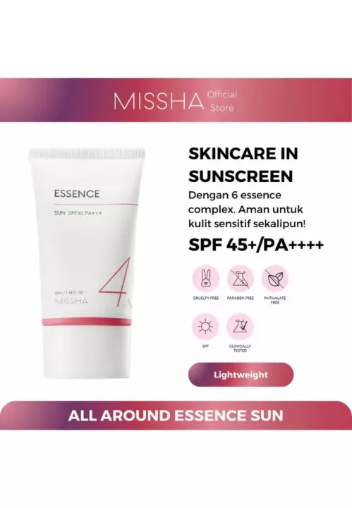 Missha%20All%20Around%20safe%20block%20Essence%20sun%20Spf45+PA+++%2050%20ml%20-%20Image%202