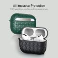 Silicon Breathable Braided Case Cover for Apple Airpods Pro 2 Soft TPU Cover For Airpods Pro  2  Charging Box Bags. 