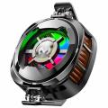 MEMO CX06 Magnetic Mobile Cooling Fan | Semiconductor Phone Cooler | Silent RGB Gaming Cooler | Type-C Mobile Radiator for PUBG, Free Fire & COD Mobile | Compatible with Android & ios. 