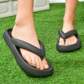 MAEDEF 2024 Thick Sole Slippers Men EVA Flip Flops Summer Shoes 2024 Couple Slippers Big Size 47 Outdoor Beach Sandals for Men.