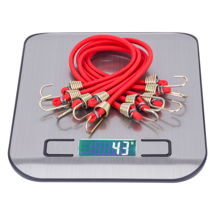 5/10pcs%20Elastic%20Bungee%20Cord%20Roof%20Rack%20Rope%20Luggage%20Straps%20with%20Hook%20for%201/10%20RC%20Crawler%20Car%20Axial%20SCX10%20TRX4%20TRX6%20Decorate%20-%20Image%203