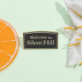 Welcome to Silent Hill Brooch Enamel Pins Horror Film Game Badge Metal Brooch Lapel Badge Punk Jewellery Backpack Accessory .