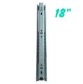 Smooth Sliding Drawer Channels with Ball Bearings. 