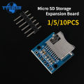 1/5/10pcs Micro SD Storage Expansion Board Mini Micro SD TF Card Memory Shield Module with Pins for Arduino. 